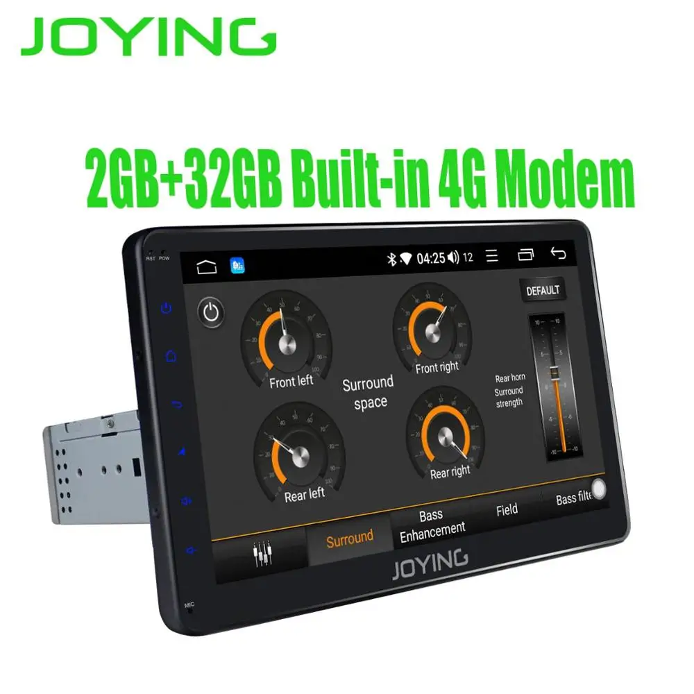 Built-in 4G Modem 10," головное устройство Android 8,1 Универсальное автомобильное радио стерео одиночный Din Intel Octa Core 2 Гб+ 32 Гб мультимедиа без DVD плеера встроенный DSP - Цвет: Built-in 4G Modem