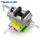 Стол TAIMIMEI 3-дюймовый с поперечными скользящими тисками, рабочий стол, корпус из алюминиевого сплава для фрезерного сверления