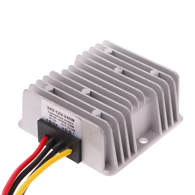 

Voltage Converter 24V DC To 12V DC 20A 240W Stepdown Waterproof Adapter