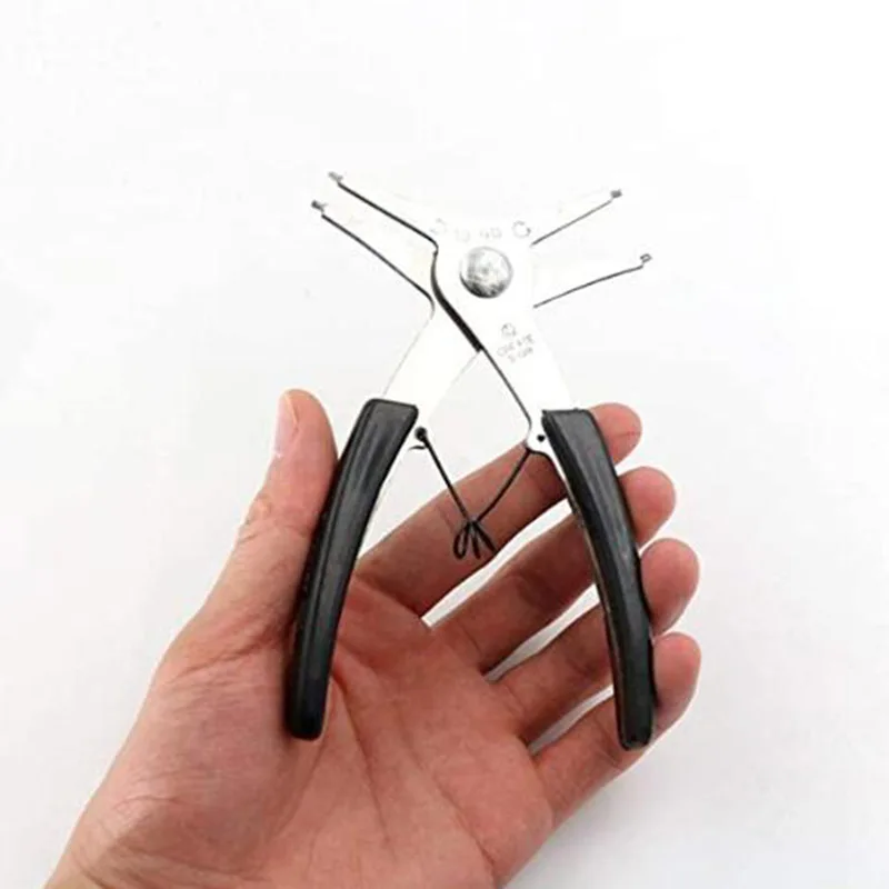 2 in1Dual-Purpose Щипцы для снятия стопорных колец инструмент сборки внутренних и