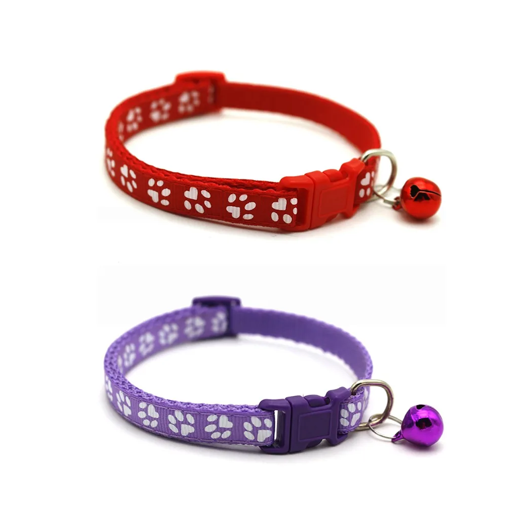 

Collar For Cats Dog Collar Adjustable Cat Necklace 35cm Leash with Bell for Dogs Medium Small Pet Choker Neck Dog Accessories