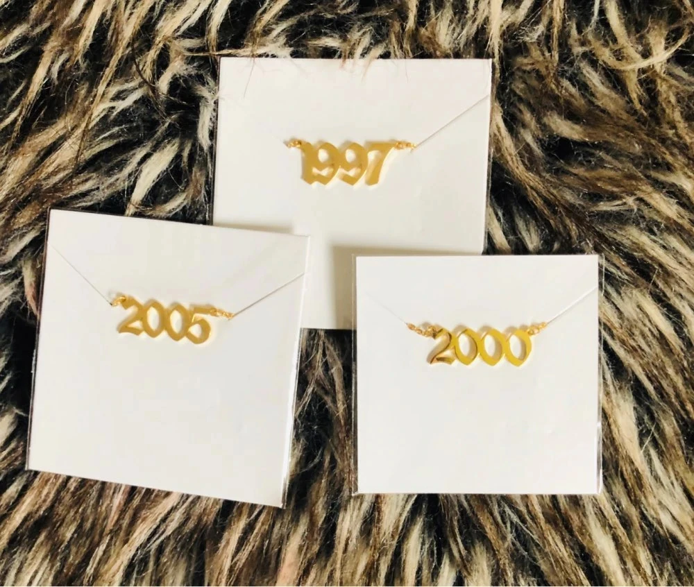 Ножной браслет из нержавеющей стали на выбор для детей от 90 до 2020 лет английском