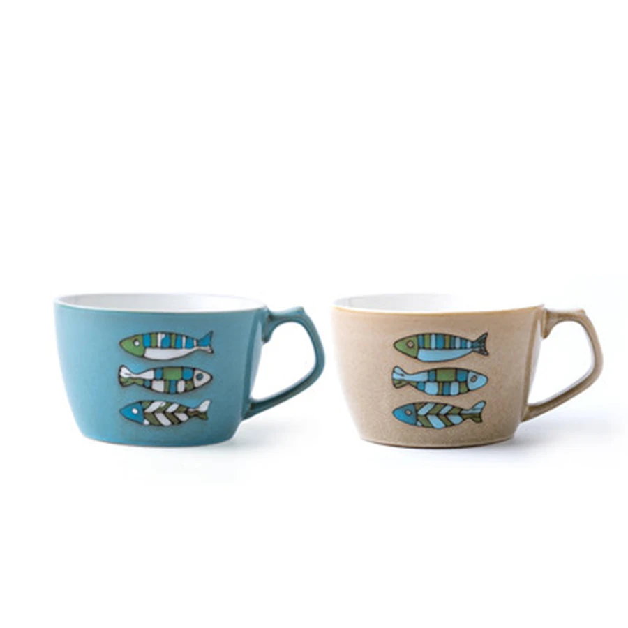 

Creative Coffee Mugs High Capacity Funny Travel Couple Cup Modern Cartoon Stirring Smoothie Milk Beer Taza Canecas Xmas Cup EE5