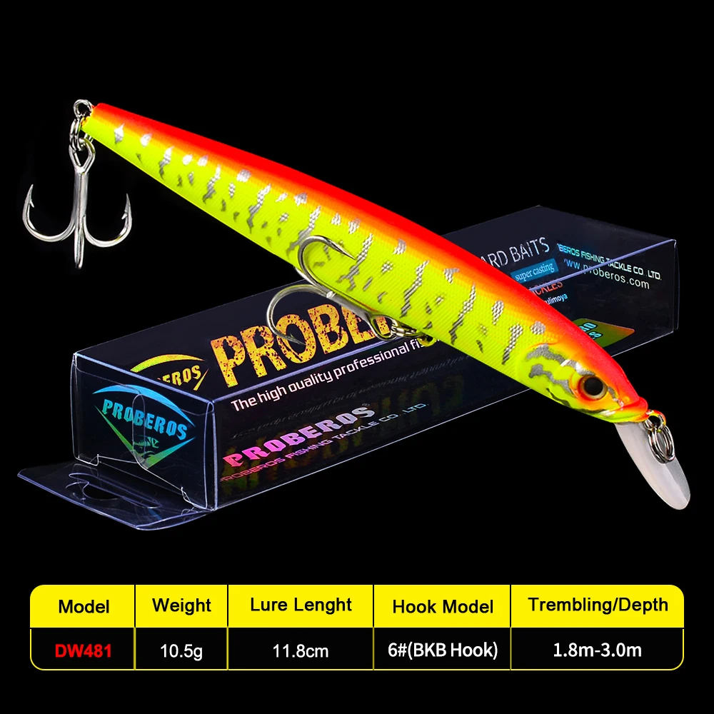 PROBEROS японская рыболовная приманка блесна для рыбалки 11 8 см 4 6 &quotИскусственный