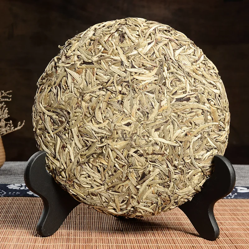 

300g Chinese Organic White Silver Needle Bai Hao Yin Zhen Fuding White Cake