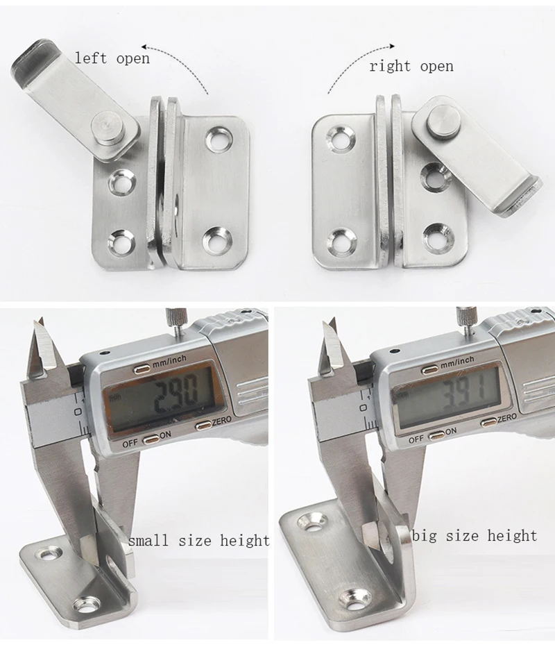 Задвижки ворот из нержавеющей стали задвижки для дверей раздвижных внутреннего