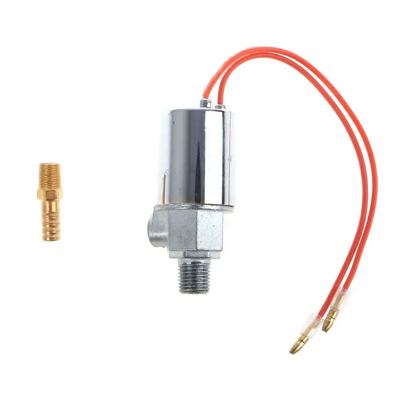 Электромагнитный клапан для автомобильного металлического шлейфа диаметром 1/4