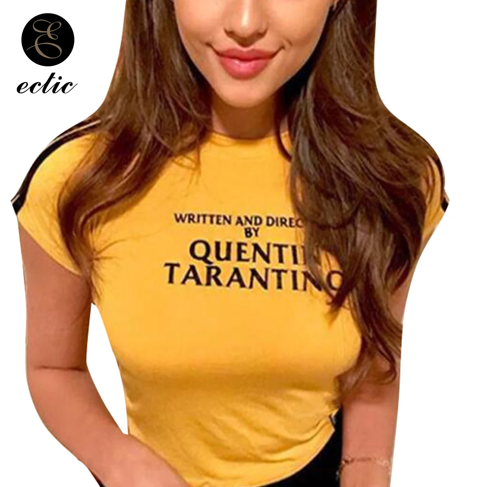 Сексуальное Короткий Плотный Облегающее Стройный Кроп Топ Повседневный