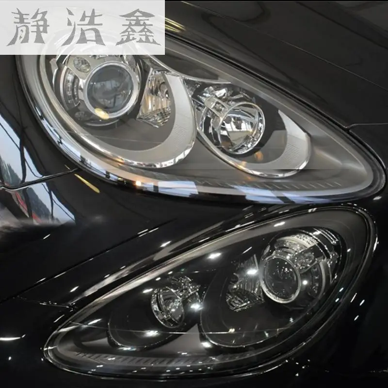 Абажур для передней фары Защитное стекло стеклянной пластиковая защита Porsche Cayenne