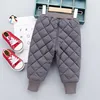 New Winter Children Clothes Kids Boys Girls Thicken Warm Elastic Band Pants Baby Cotton Clothing Infant Autumn Casual Trousers 3