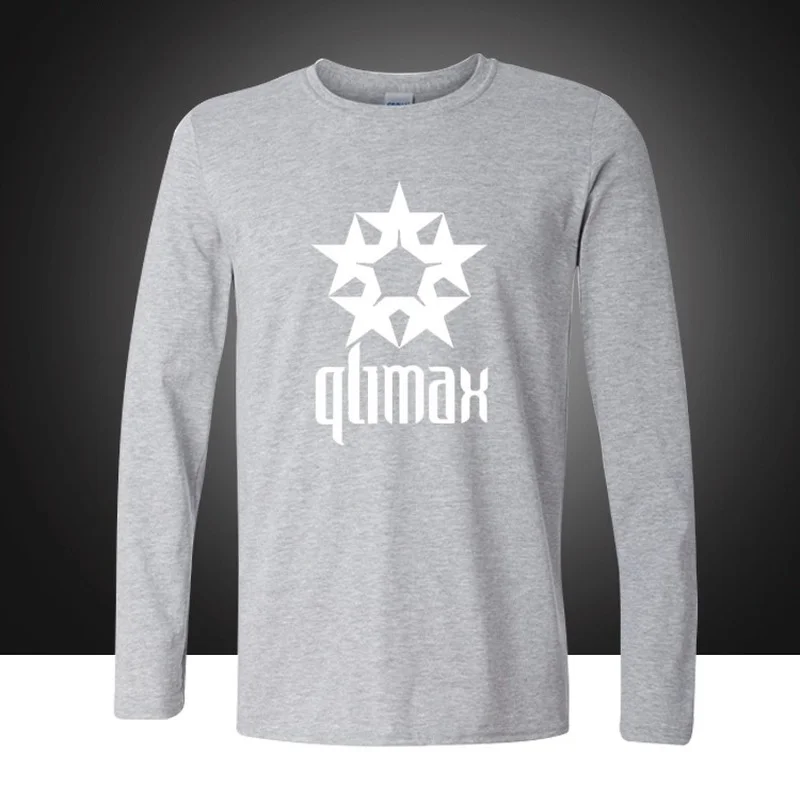 2021 Qlimax рок группы дизайнерская футболка Мужская хлопковая с принтом