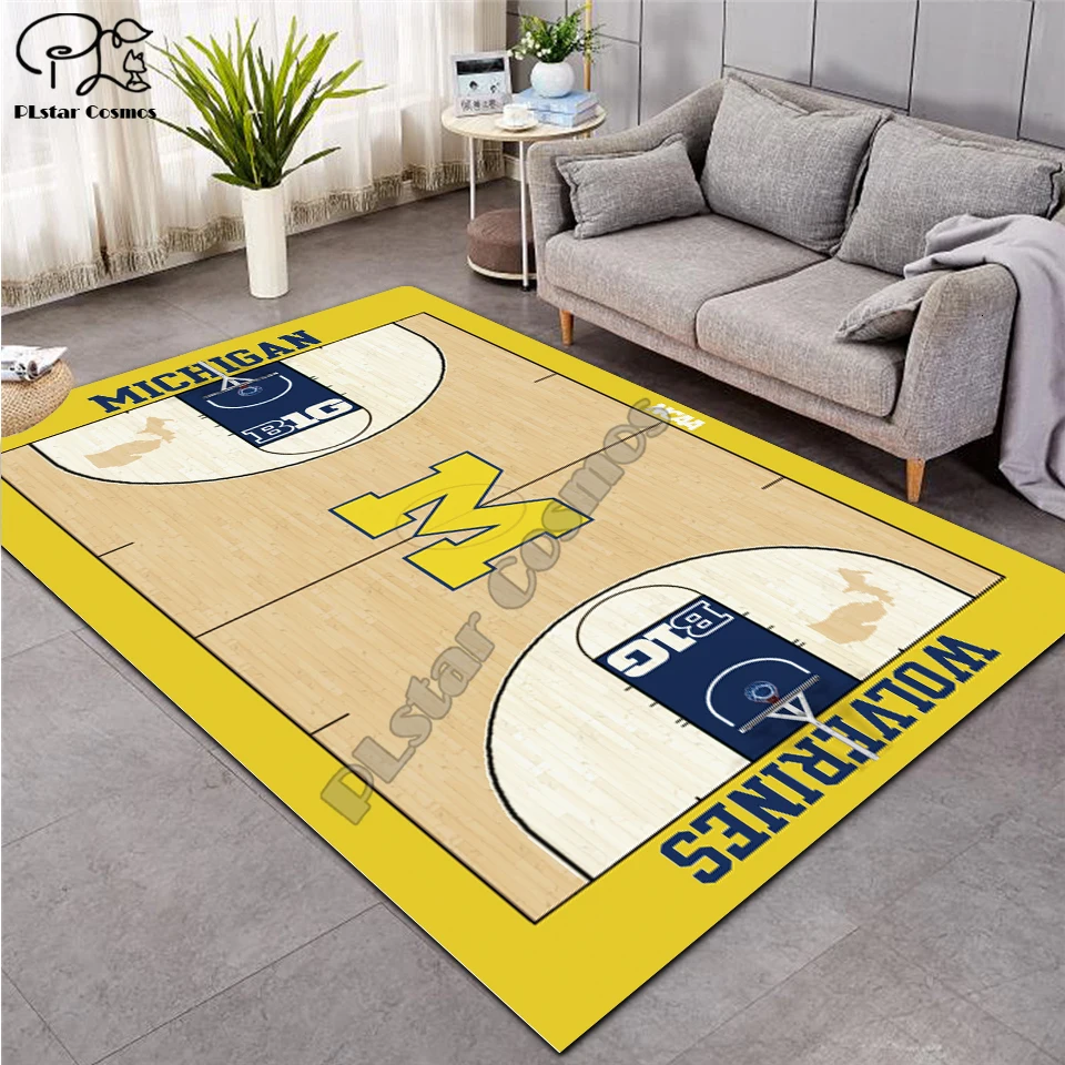 Коврик баскетбольный нескользящий 3D для столовой гостиной спальни|Коврик| |