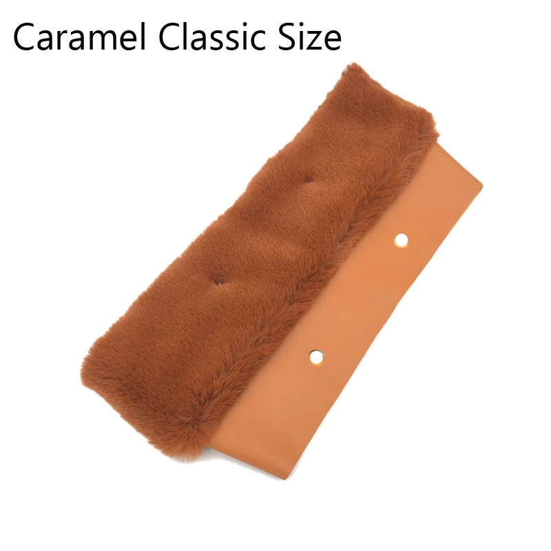 Classic Caramel 11 цветов плюшевая отделка Тепловая отделка Подходит для классического мини размера O сумка Obag аксессуары для сумок - Цвет: Classic Caramel