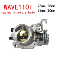 racing throttle body 25 28 29 30mm for wave110i wave125i injection modified mototrcycle