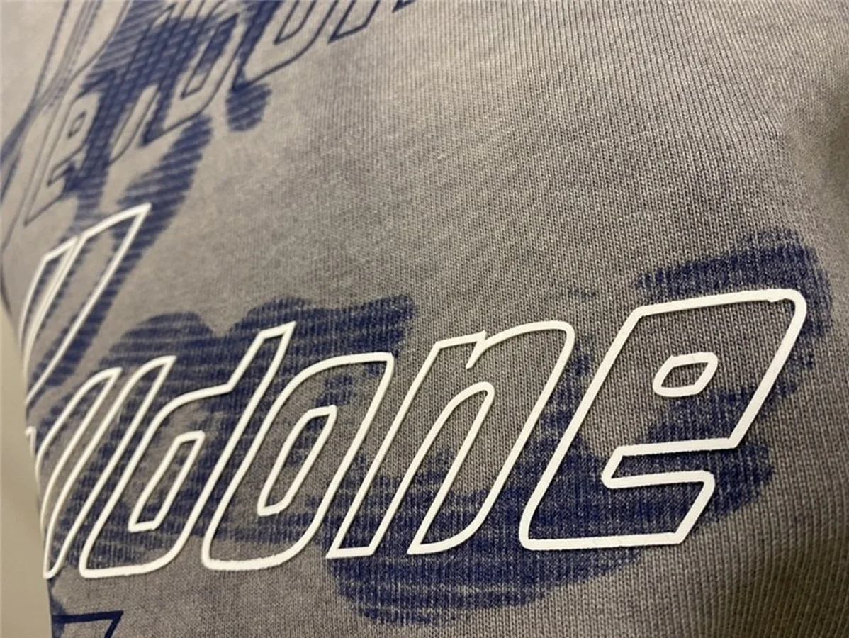 

Tie Dye Reflection Welldone T-shirt Men Women We11done T shirts Tops Tee harajuku oversized t shirt