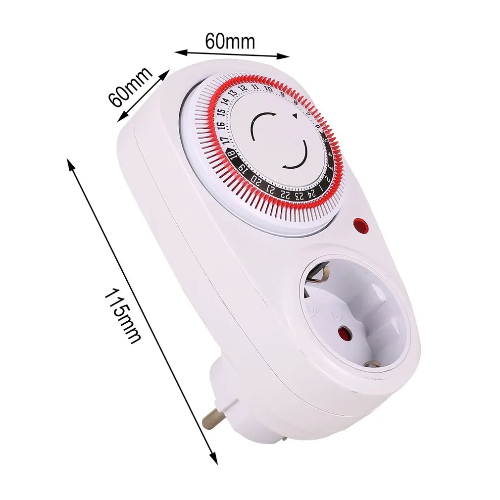 24 часа заглушка в механический Заземленный программируемый таймер