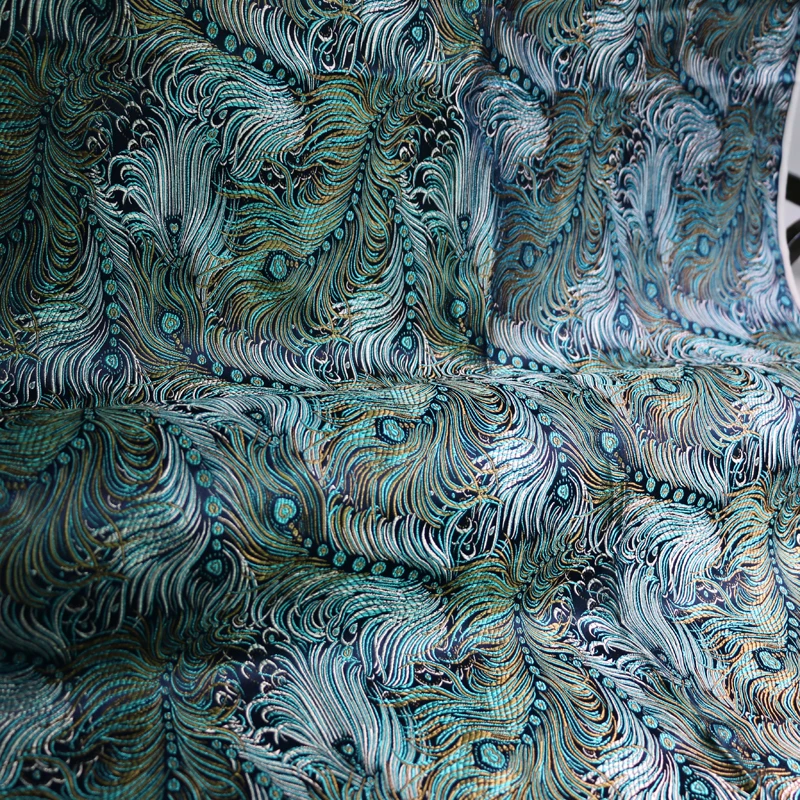 100 см * 75 китайский стиль жаккардовая одежда материал Китайская Этническая парча