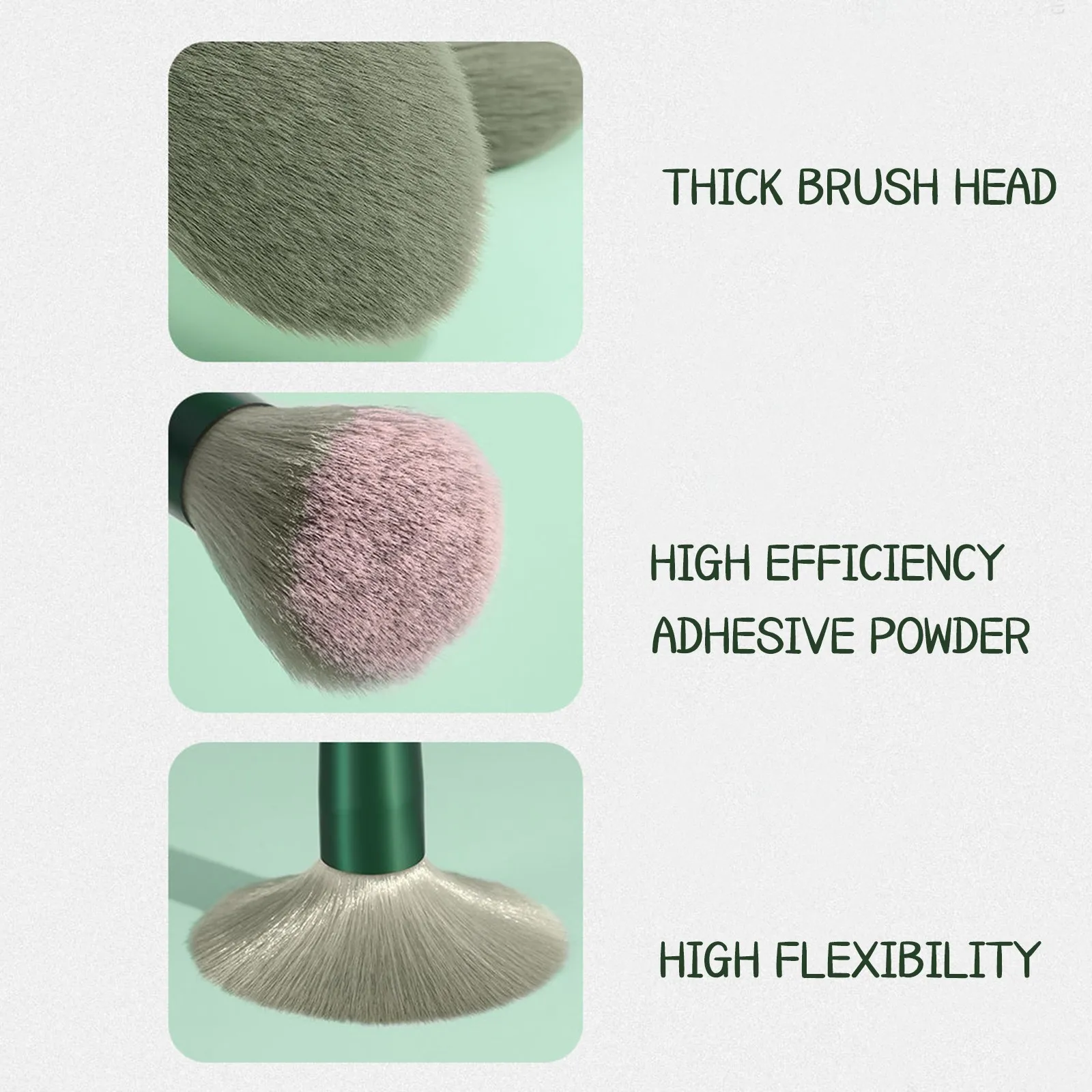 13 шт. наборы кистей для макияжа пудры основы теней век Румяна быстросохнущие