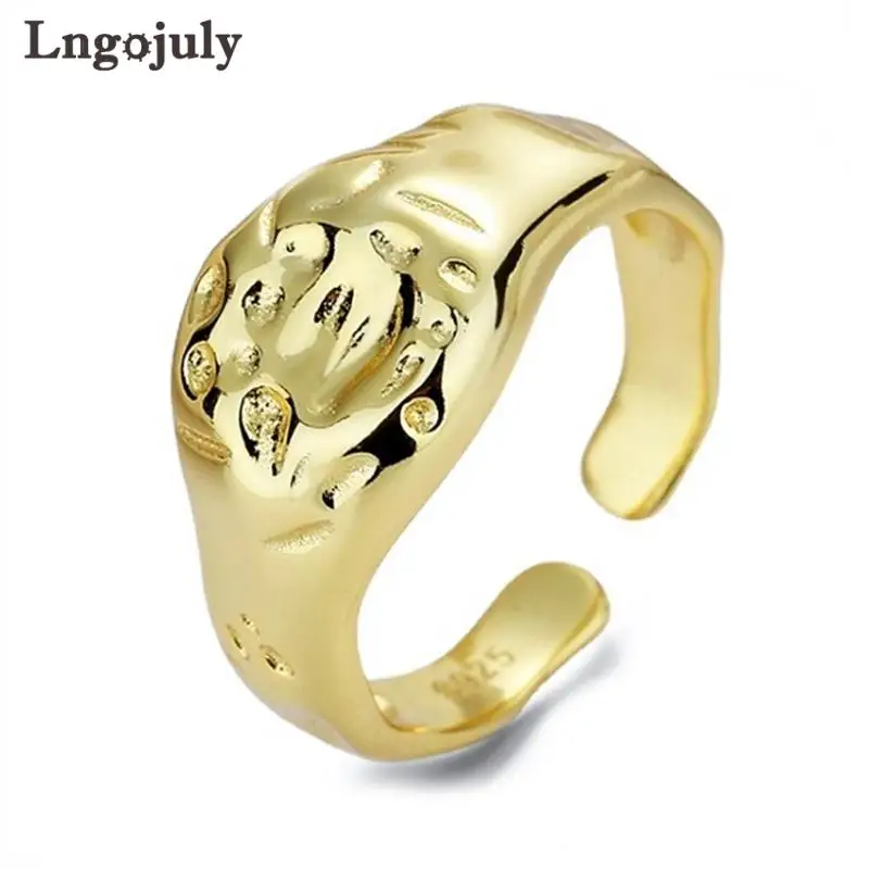 

High Quality Pure 925 Sterling Silver Ring Simple Luxury Rings For Women Girl Anniversary Party Silver 925 Fine Jewelry Gifts