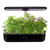 inkbird indoor automatic germination garden planter hydroponics system home gardening flower pots with full spectrum grow light