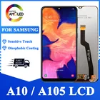 Оригинальный ЖК-дисплей 6,2 дюйма для Samsung Galaxy A10 A105, ЖК-дисплей, сенсорный экран, дигитайзер, сменный экран в сборе для Samsung A105F SM-A105