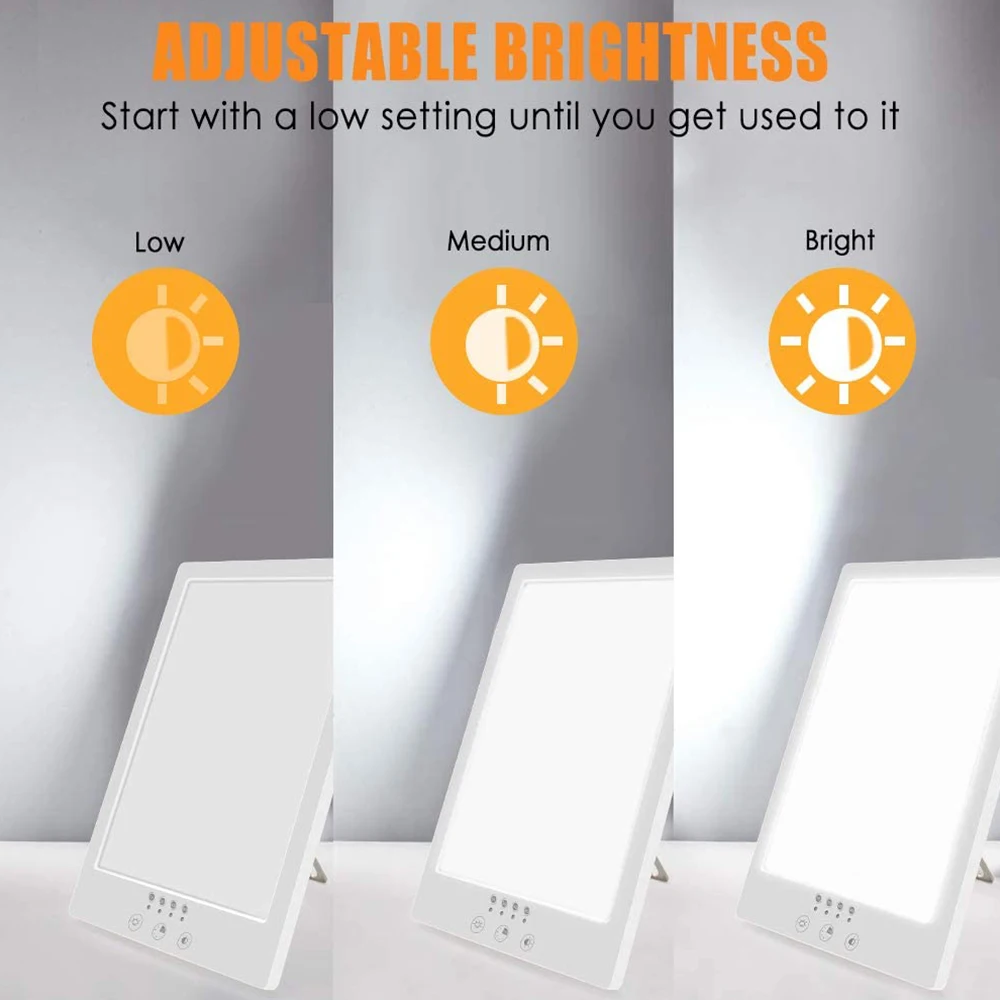 Бесступенчатая Затемняющая грустная лампа для сенсорной терапии фототерапия