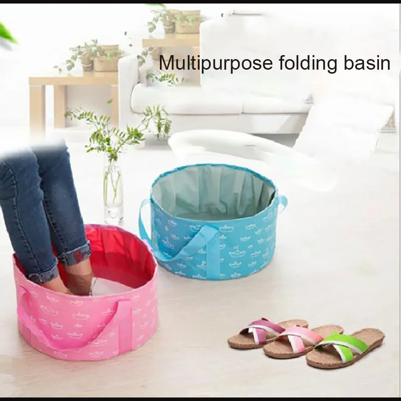 Портативный складной дорожный мешок для мойки стоп 10 л|Массажные столы| |