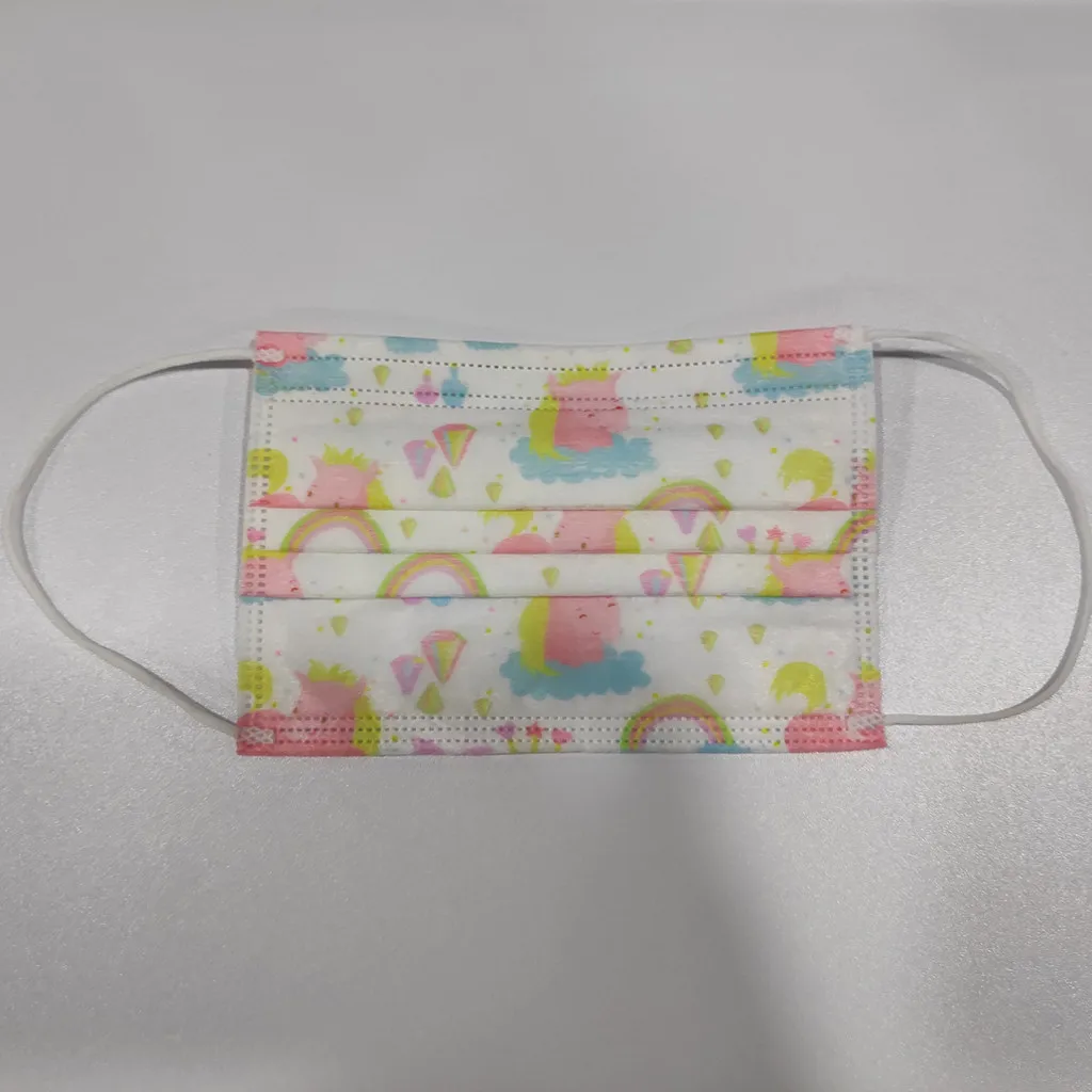 10 шт. Одноразовые Дышащие маски для лица с рождественским принтом | Дом и сад