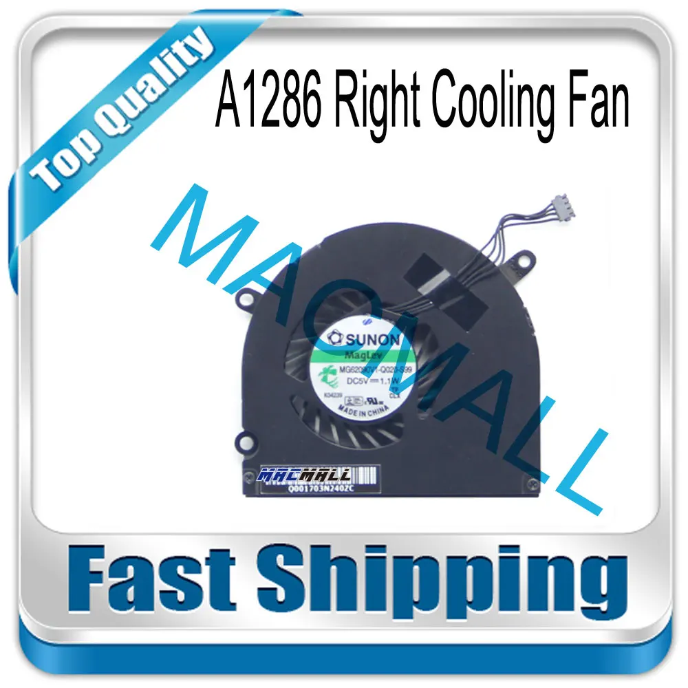 

Вентилятор для Macbook Pro 15 дюймов, A1286, 2008, 2009, 2010, 2011