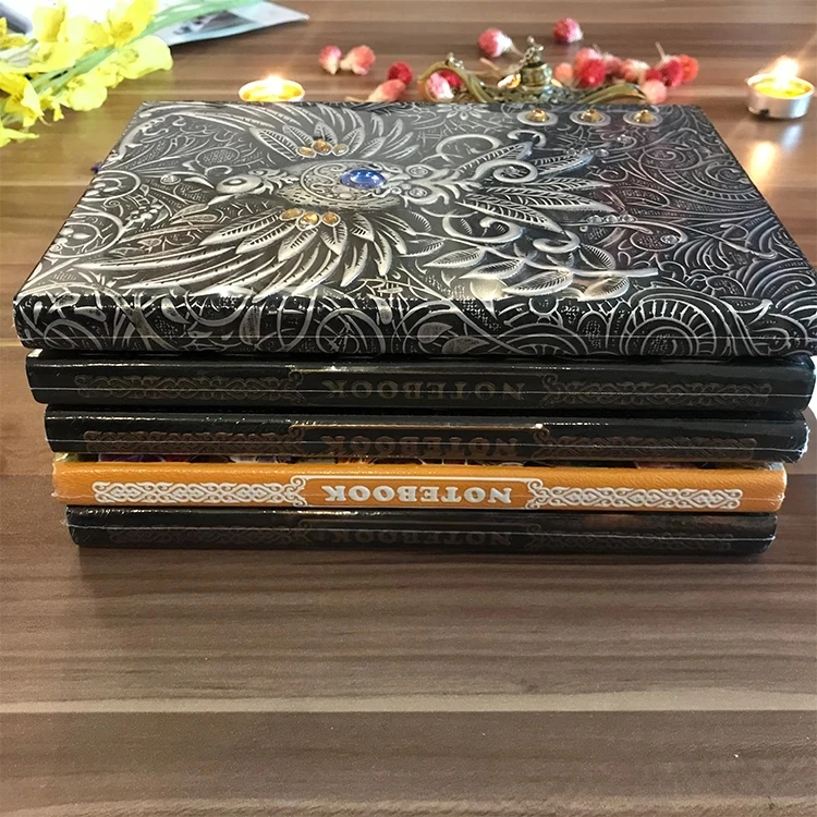 

Newest 14.5cm x 21.3cm Big Size Faux Life Tree Leather Diary Journal Vintage Retro Art Notepad Notebook Tarot Notebook Gifts