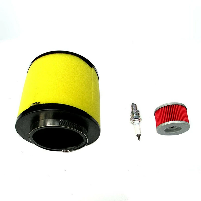 Воздушный фильтр масляный и Свеча зажигания подходит для Honda Rancher 350 Foreman 400 &amp 450 |