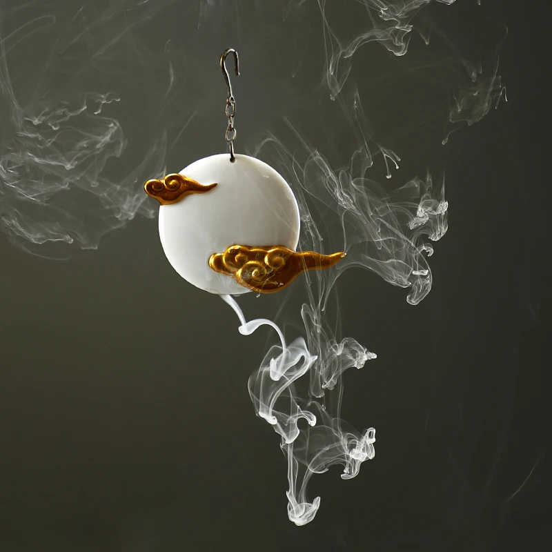 

Creative Ceramic Backflow Incense Burner Household Sandalwood Incense Burner Indoor Hanging Decoracion Para El Hogar Ornaments