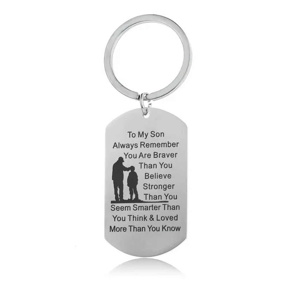 Вдохновляющий брелок подарок для сына дочери от мамы папы на день рождения брата