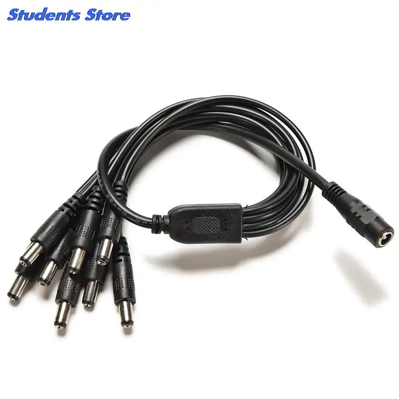 Для камеры безопасности 8-портовый силовой сплиттер кабель-адаптер 1 гнездовой-8