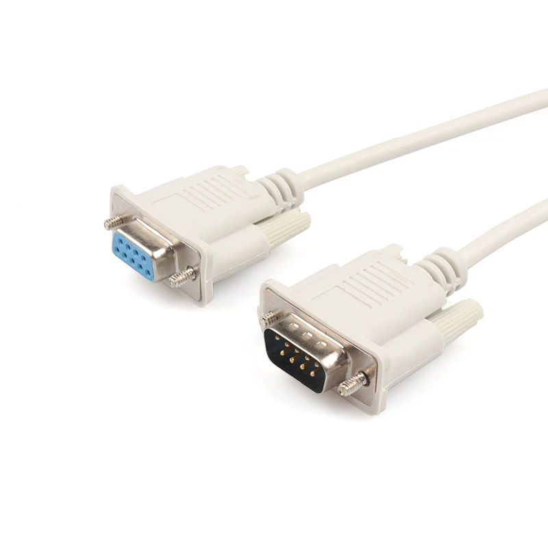 Последовательный кабель DB9 Удлинительный RS232 разъем гнездо-гнездо штырь-штырь