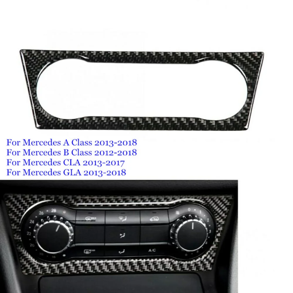 Cover Air Conditioning Panel Trim Carbon Fiber 1pc New High temperature resistanct Waterproof | Автомобили и мотоциклы