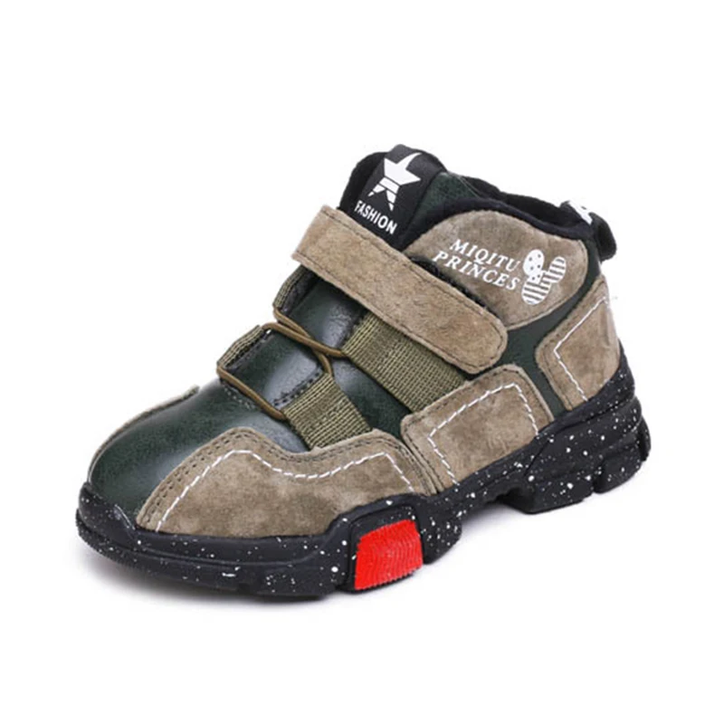 

Kids Boys Shoes 2019 Autumn Winter Sneakers Children Sport Girl Shoes Waterproof Genuine Leather Kids Boys Sneakers For Teenager