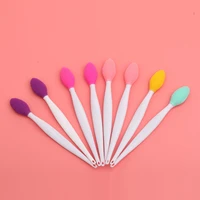 face silicone brush exfoliating nose clean blackhead removal brush tool removal facial cleansing massager brush beauty makeup