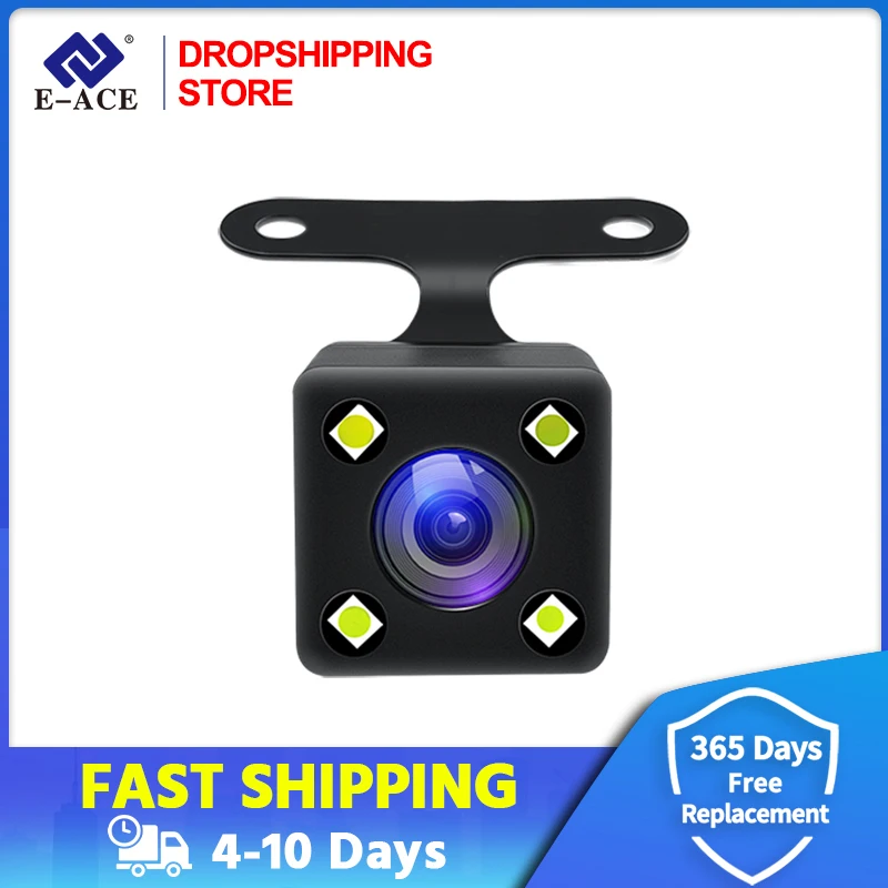 Оригинальная 5PIN камера заднего вида с 4 светодиодный ночного видения для E ACE A01 A10