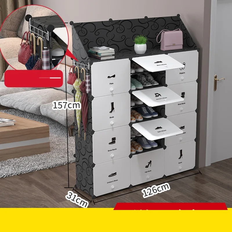 Rangement Kast Zapatera De Almacenamiento Armario Minimalist Mueble Sapateira Scarpiera Meuble Chaussure Shoes Cabinet |