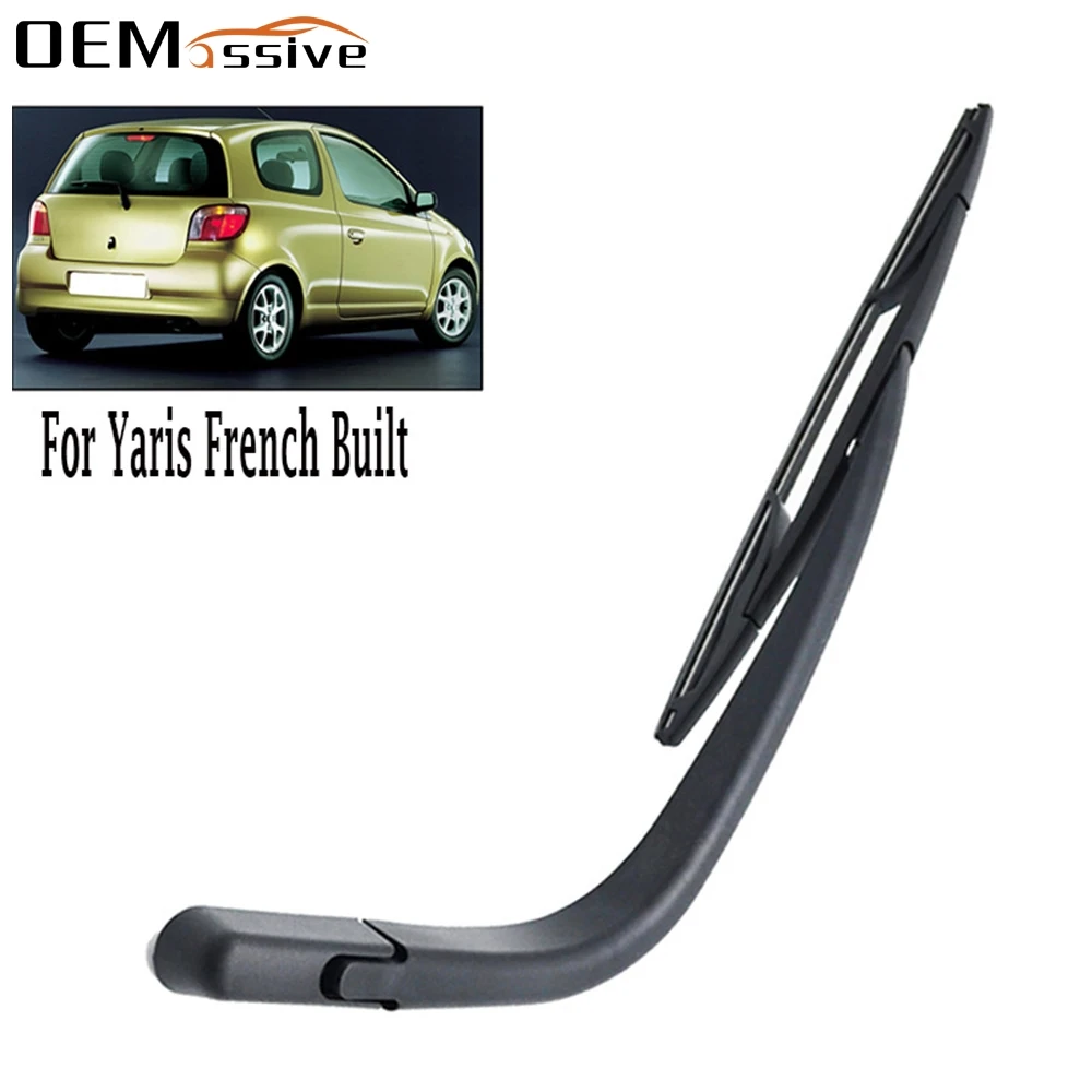 Щетка стеклоочистителя заднего стекла для Toyota Yaris French Built 2001 2002 2003 2004 2005 стеклоочиститель автомобильные аксессуары 12"