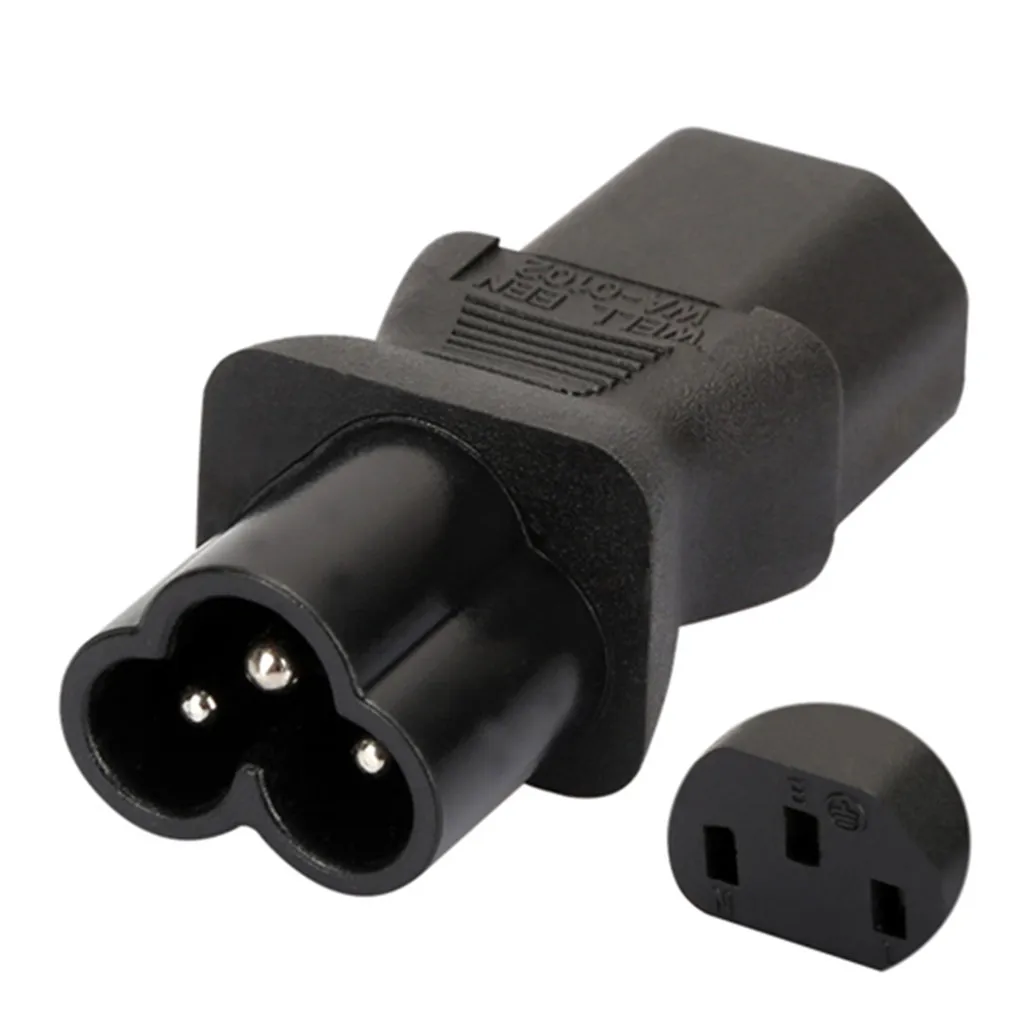 IEC 320 C13 To C6 3Pin Female Male Power Adapter | Компьютеры и офис