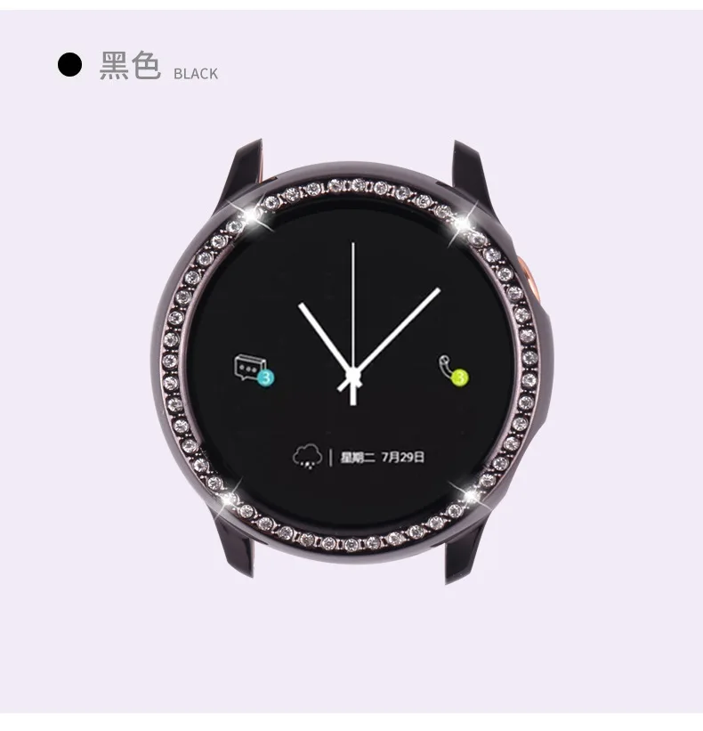 Чехол для galaxy watch active, для samsung galaxy watch active 2, 40 мм, 44 мм, защита Бампера, HD, полное покрытие экрана, защитный чехол