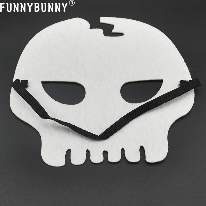 FUNNYBUNNY Череп Скелет и тыква милый Войлок на Хэллоуин с надписью Trick или Treat маски