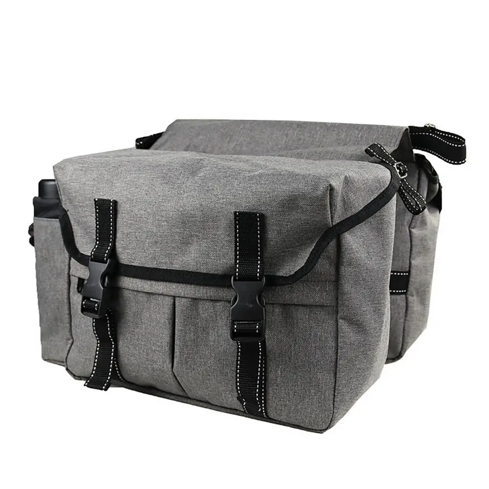

600D Bike Rear Pannier Bag Large Capacity Rear Bicycle Rack Pouch Bicycle Back Pack Mountain Bike Outdoor Multifunctional Shelf