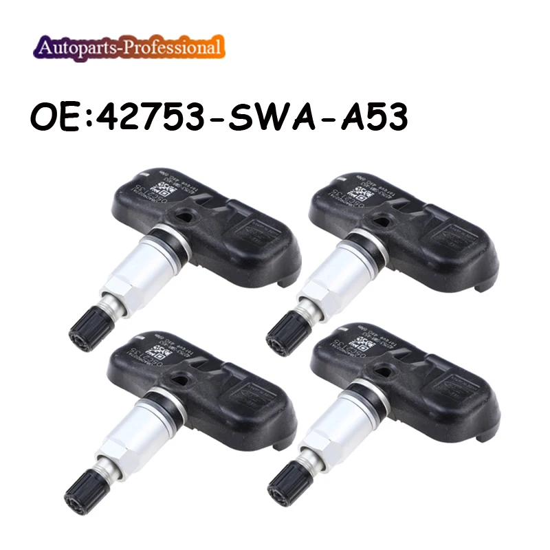4 шт./лот автомобильный 42753 SWA A53 42753SWAA53 фонарь TPMS датчик давления в шинах колесо 315