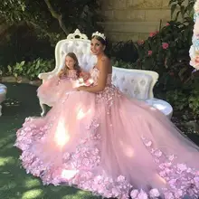 Vestidos de baile de fiesta para mujer, vestidos formales de quinceañera con corsé a medida, color rosa, dulce, 16 vestidos, 2021 (2)