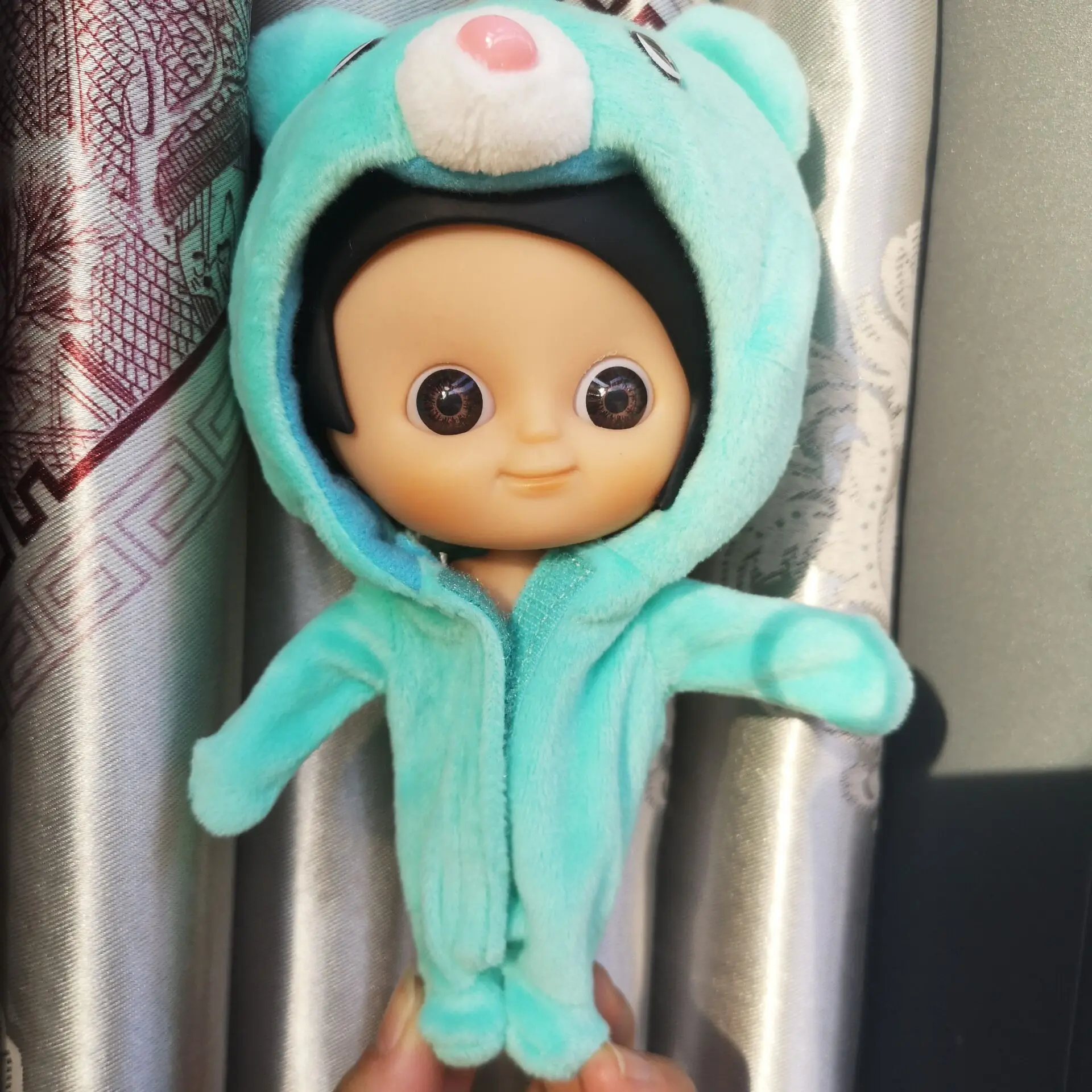 Светло-зеленый 18 см Ограниченная Коллекция модных дизайнов dumbo динозавры BID baby Blyth кукла - Цвет: Светло-зеленый