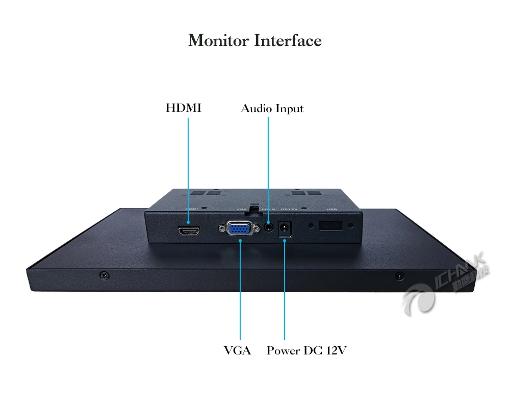 ZB116TN-253/11," 12" дюймов 16:9 широкоформатный 1920x1080p FullView HDMI VGA встроенный динамик промышленный ЖК-экран ПК МОНИТОР дисплей