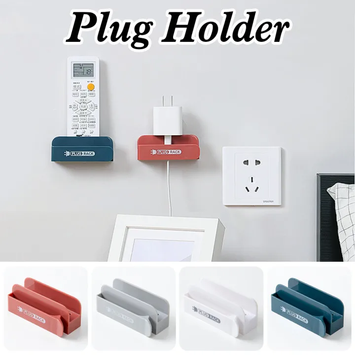 

Creative windable power plug holder home mobile phone charging rack storage rack